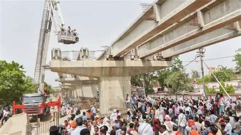 under construction bridge collapses in india